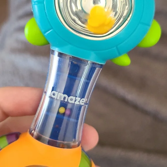 Two Colorful Baby Rattles - Picture 3 of 6